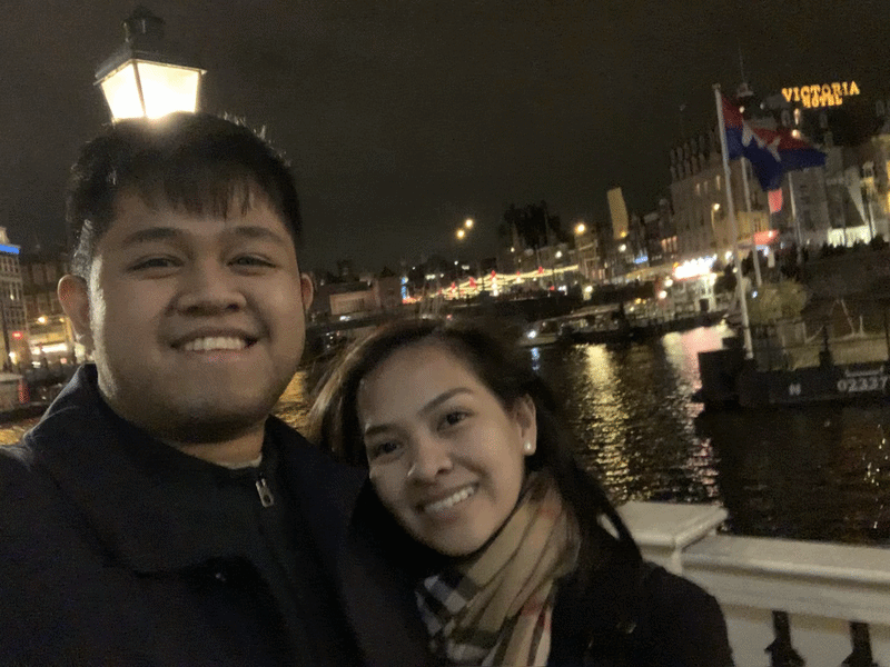 Met in person, in Amsterdam.